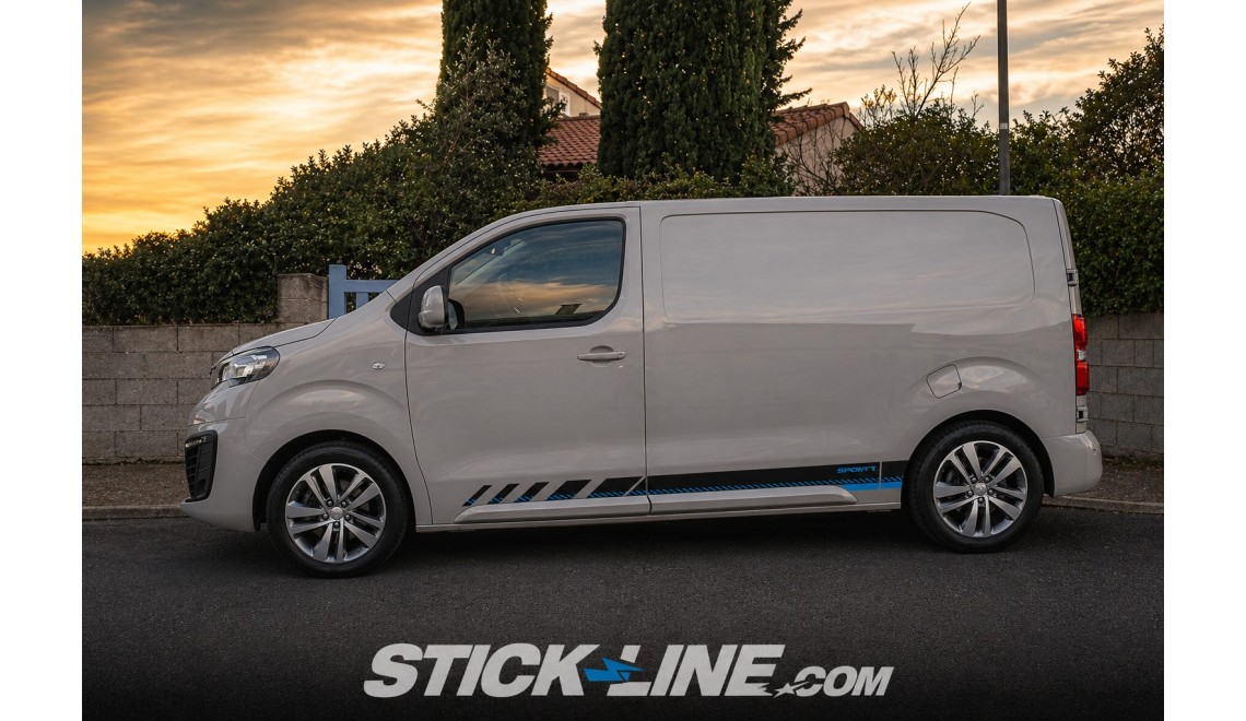 Bandes Peugeot Expert III Sport : le kit déco racing